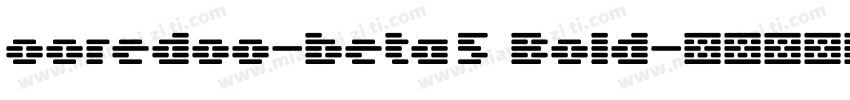 ooredoo-beta5 Bold字体转换